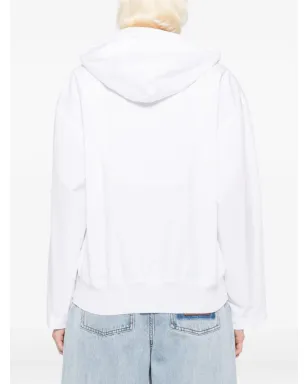 Jacquemus Haut trapeze hoodie - White - サムネイル4