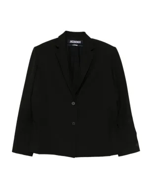 Jacquemus Veste carree jacket - Black - サムネイル1