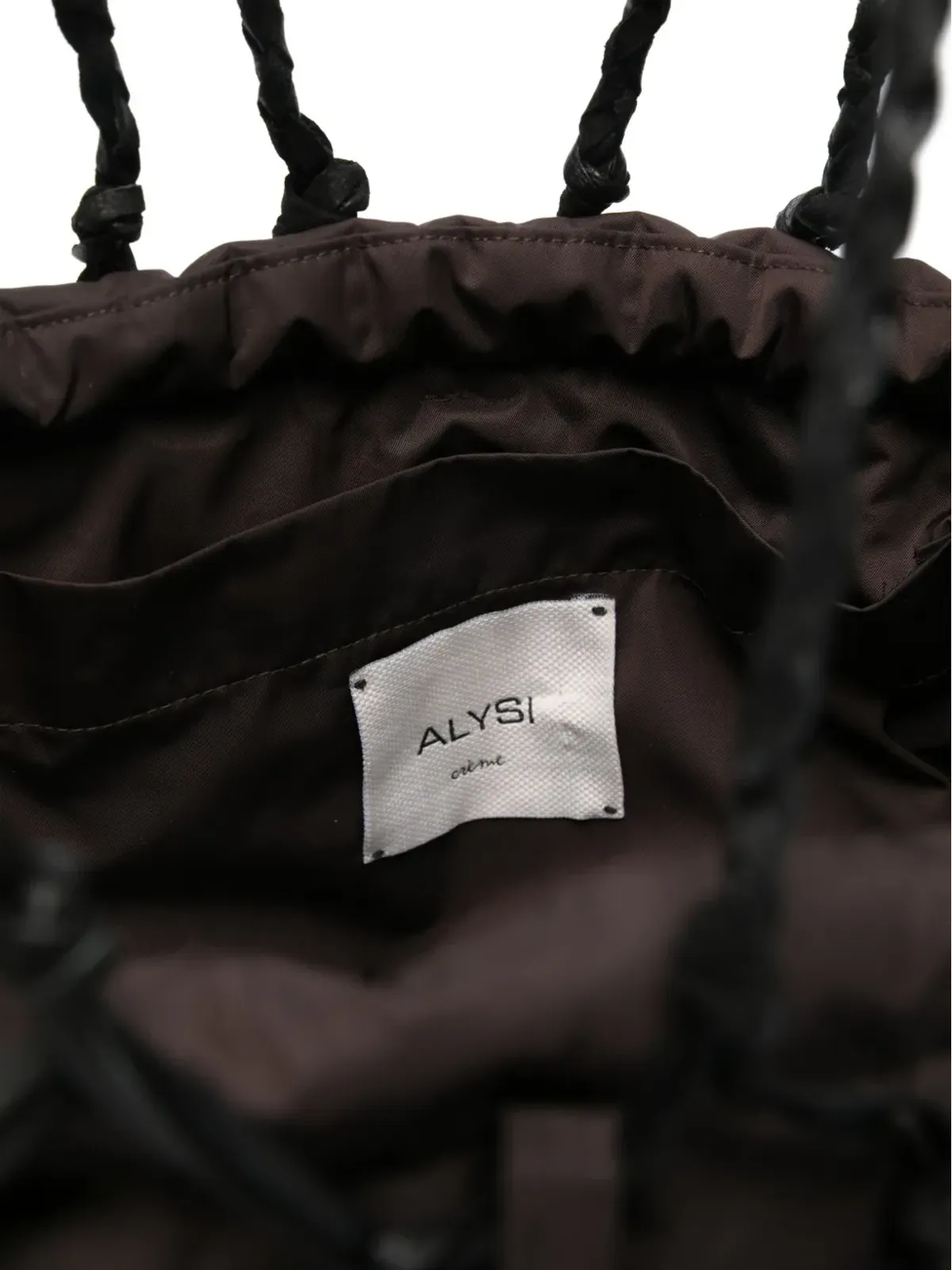 Alysi 編み込みトートバッグ - 画像4