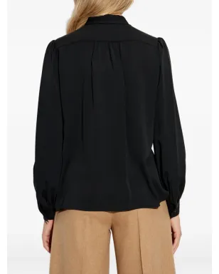 Max Mara タイ留めパフスリーブ ブラウス - サムネイル4