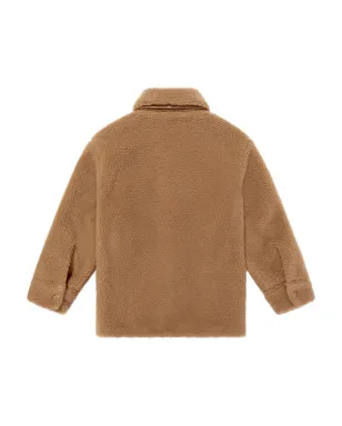 Moncler Enfant パッチポケット テディジャケット - サムネイル2