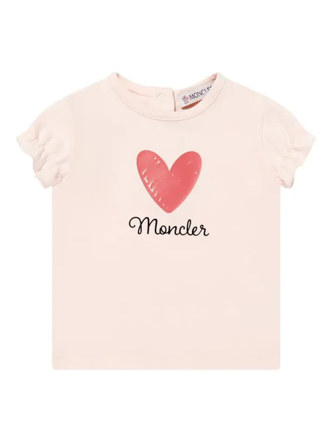 Moncler Enfant Moncler Enfant ハートプリントTシャツの商品画像