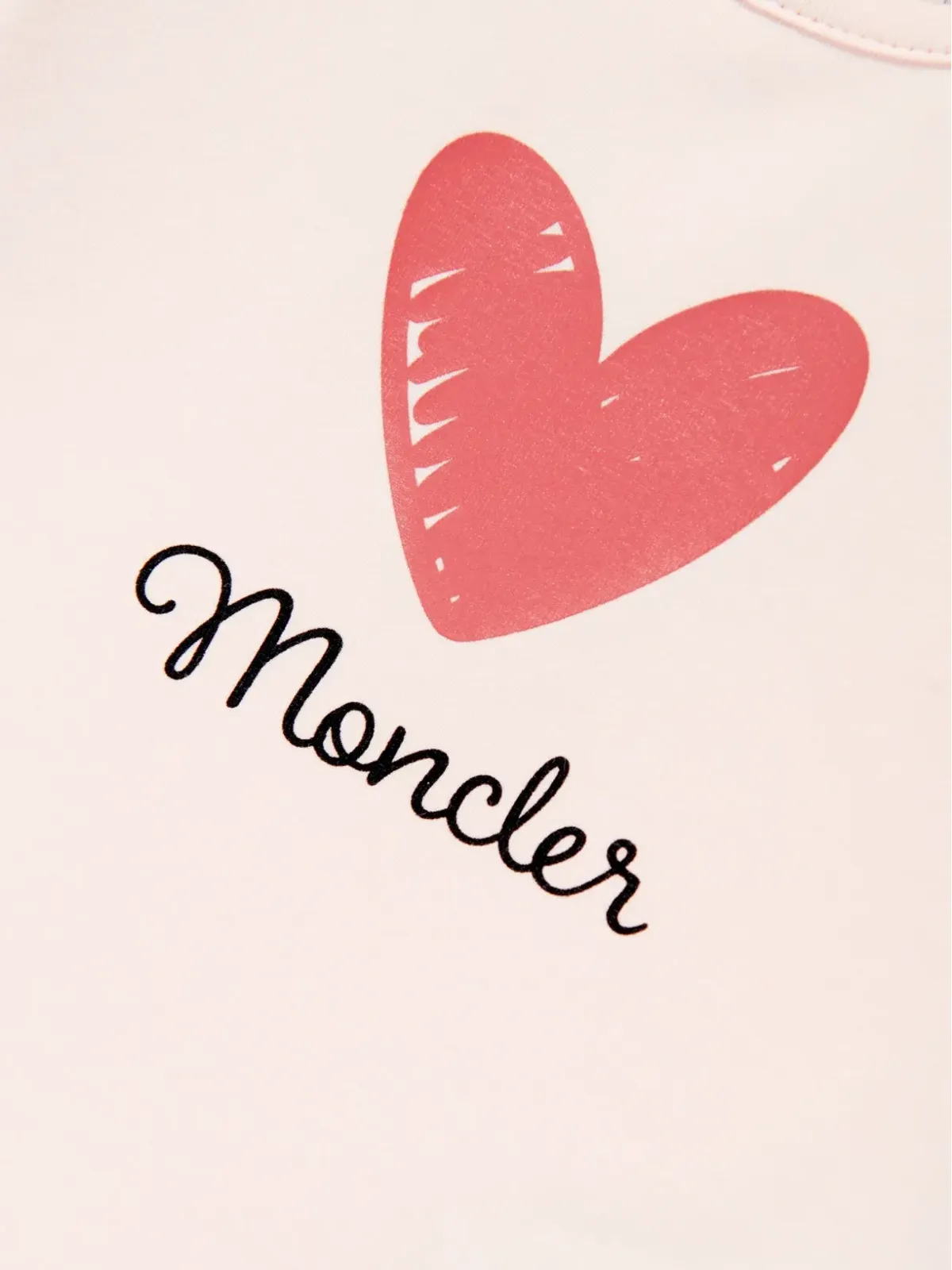 Moncler Enfant ハートプリントTシャツ - 画像4