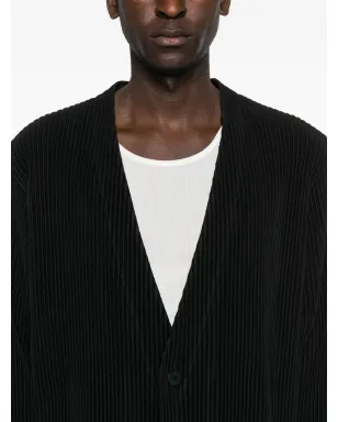 Homme Plissé Issey Miyake テーラードプリーツ2ボタンコート - サムネイル5