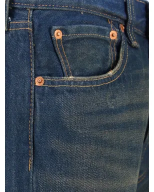Levi's 501 ボタンフライ ジーンズ ブルー - サムネイル3