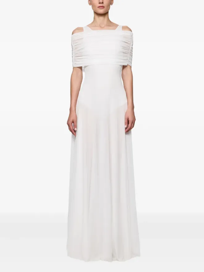 Atu Body Couture Atu Body Couture sleeveless maxi dress - Whiteの商品画像