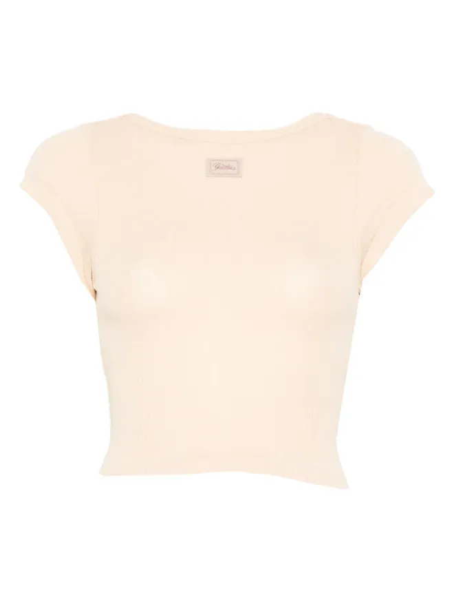 Jean Paul Gaultier Jean Paul Gaultier リブ編み半袖Tシャツの商品画像