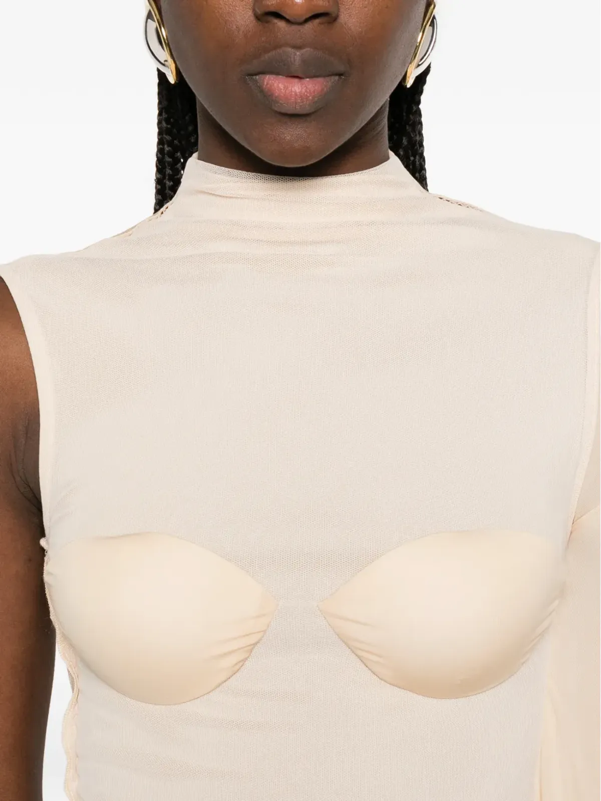 Jean Paul Gaultier パネルドミディドレス - 画像5