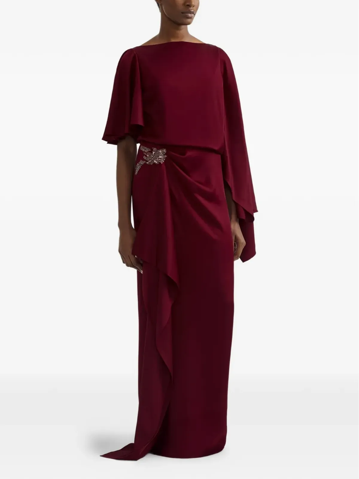ERDEM embellished maxi dress - Red - 画像2