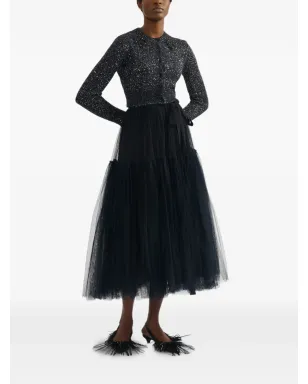 ERDEM 花柄アップリケ付きカーディガン - サムネイル2