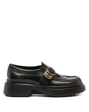 Tod's バックルディテール・プラットフォーム ローファー - サムネイル1