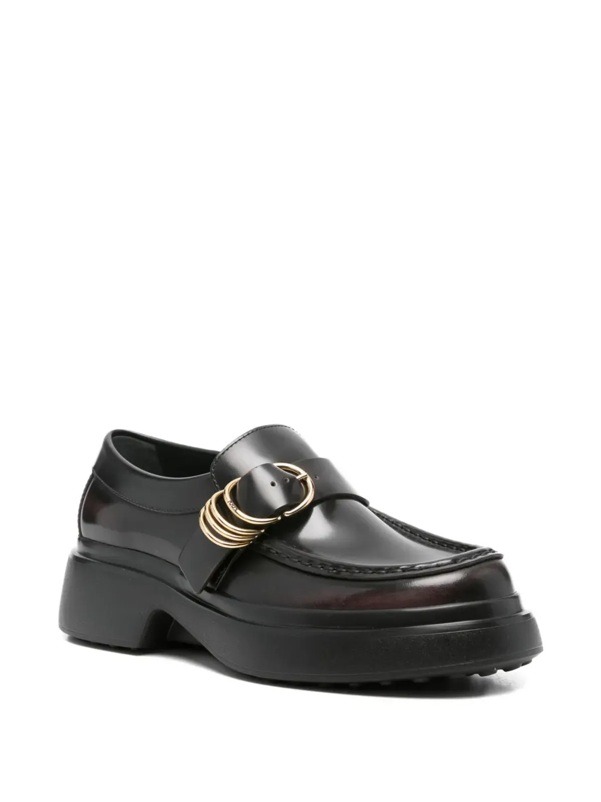 Tod's バックルディテール・プラットフォーム ローファー - 画像2