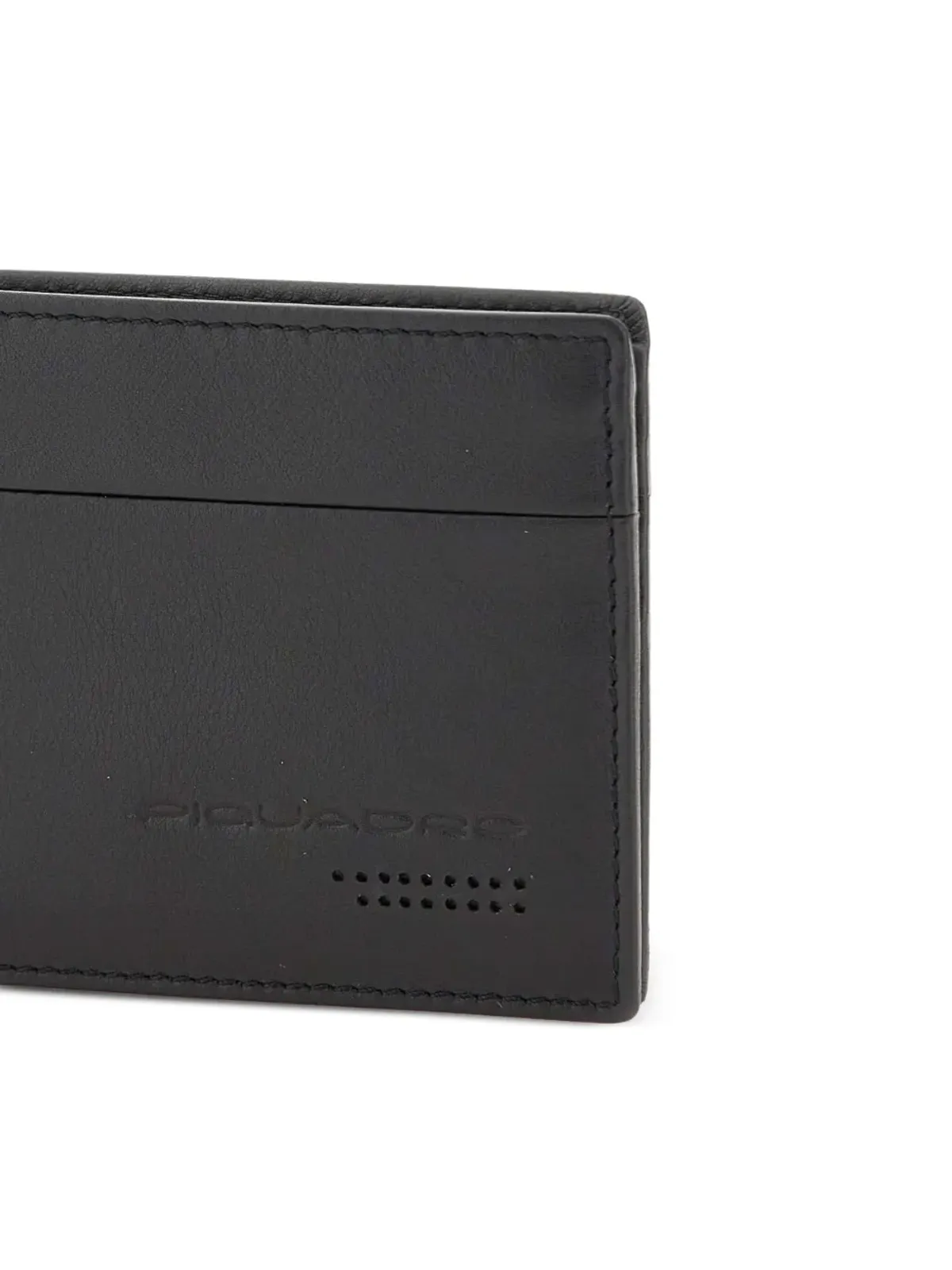 PIQUADRO エンボスロゴ レザーウォレット - 画像4