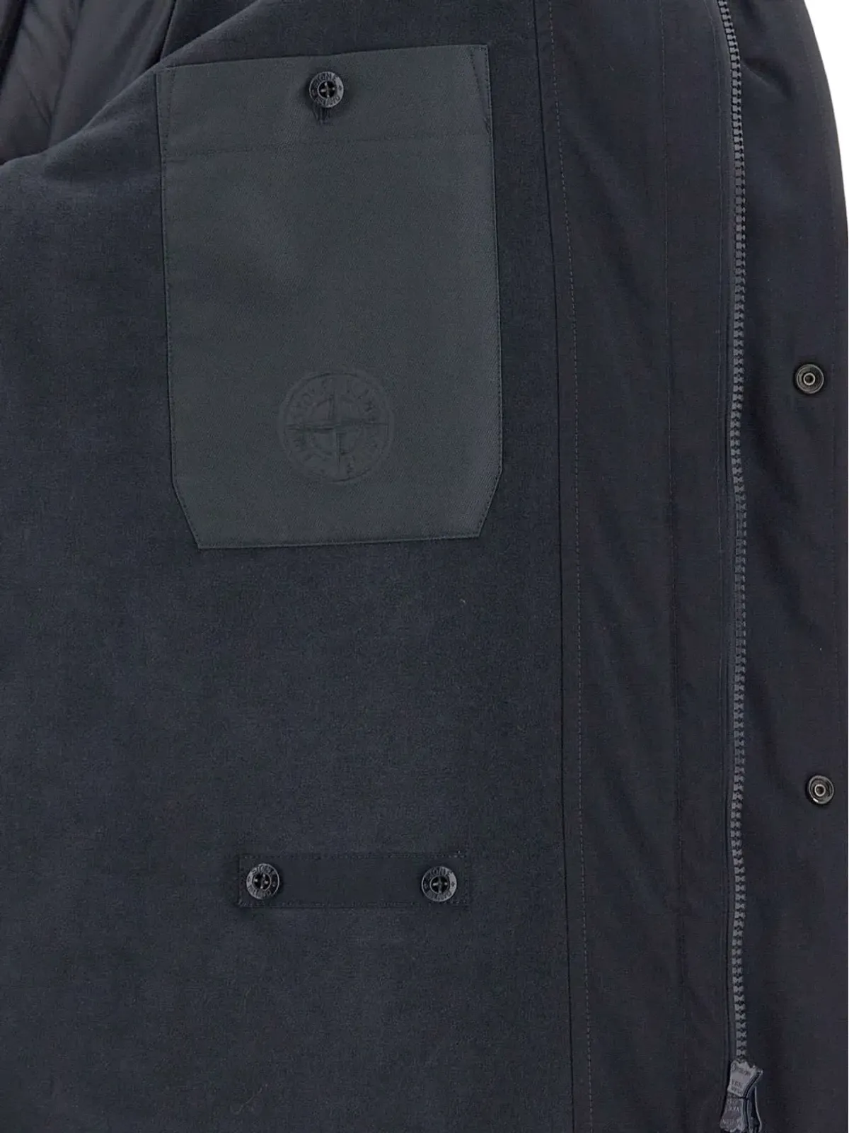 Stone Island シャツカラー オーガニックコットン コート - 画像5