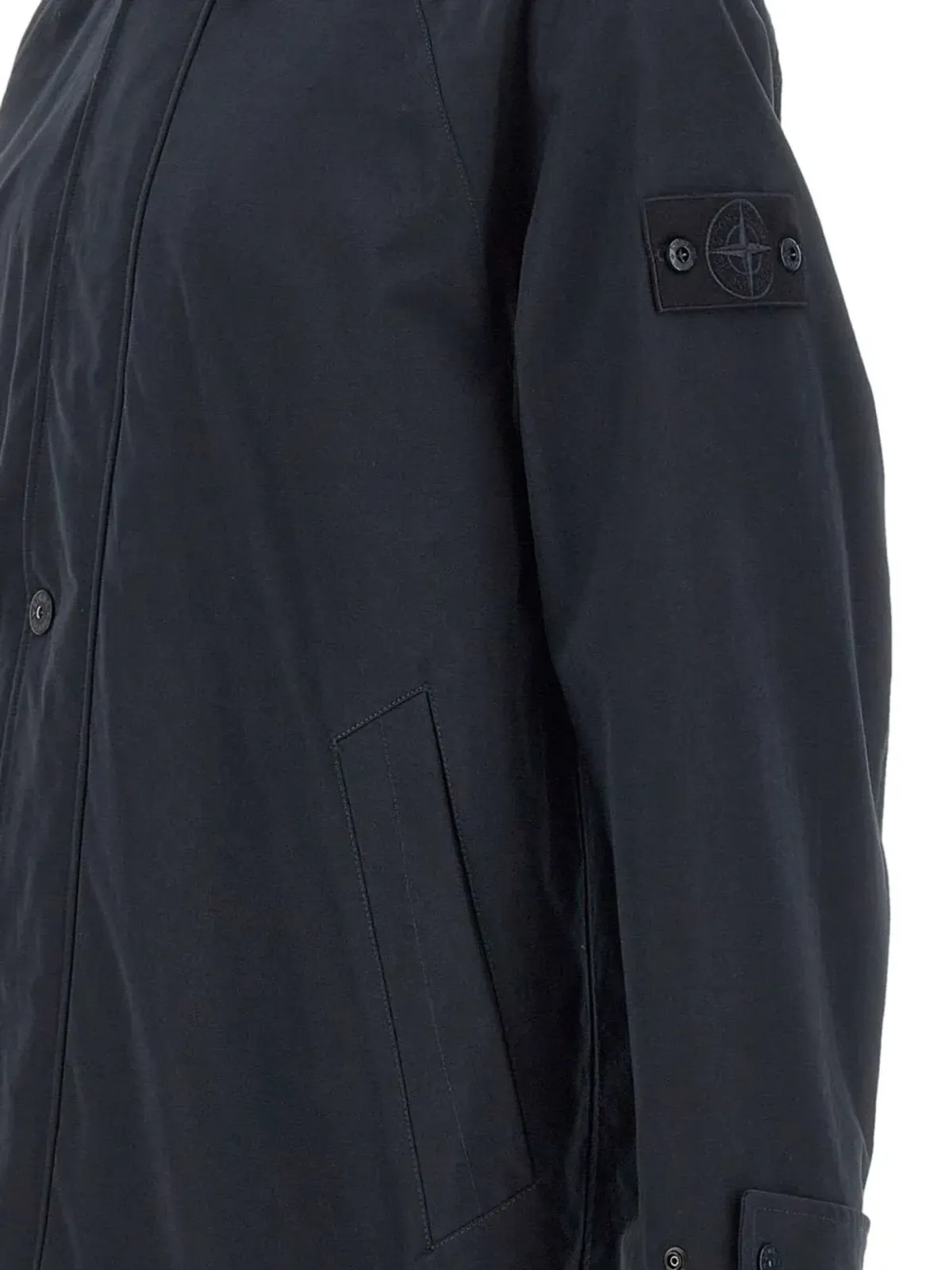Stone Island シャツカラー オーガニックコットン コート - 画像4