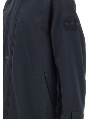 Stone Island シャツカラー オーガニックコットン コート - サムネイル4