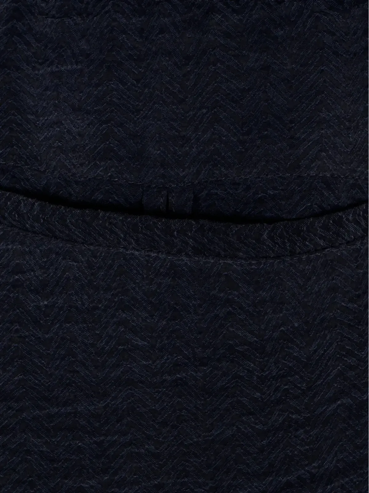 Giorgio Armani ウェルトポケット テクスチャードパンツ ブルー - 画像4