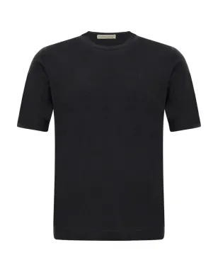 Filippo De Laurentiis 短袖ウール混紡Tシャツ - ブラック - サムネイル1