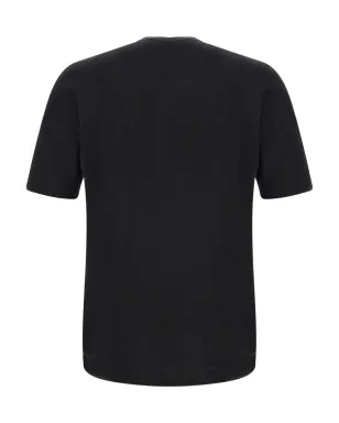 Filippo De Laurentiis 短袖ウール混紡Tシャツ - ブラック - サムネイル2
