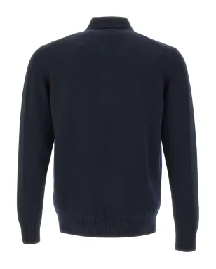 Filippo De Laurentiis 三つボタンリブ編みポロシャツ - サムネイル2