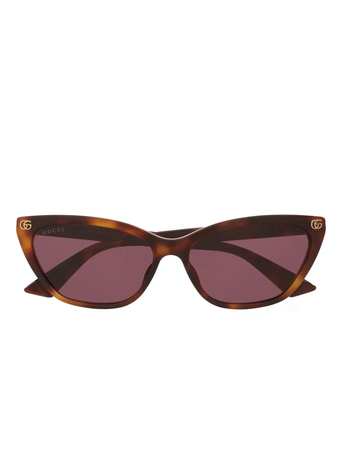 Gucci Eyewear ロゴディテール キャットアイ サングラス - 画像5