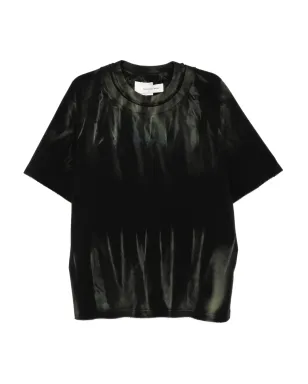 Feng Chen Wang グラデーションTシャツ - ブラック - サムネイル1