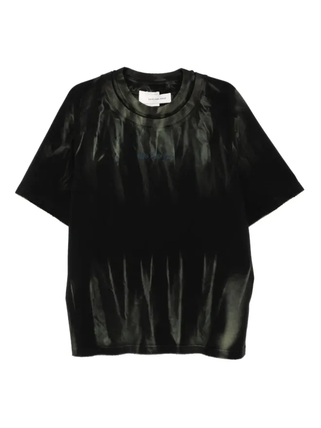 Feng Chen Wang Feng Chen Wang グラデーションTシャツ - ブラックの商品画像