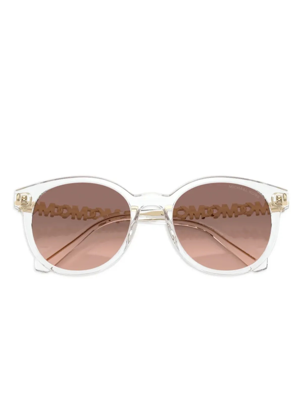 Michael Kors ロゴプレート付き ラウンドサングラス - 画像5