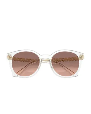 Michael Kors ロゴプレート付き ラウンドサングラス - サムネイル5