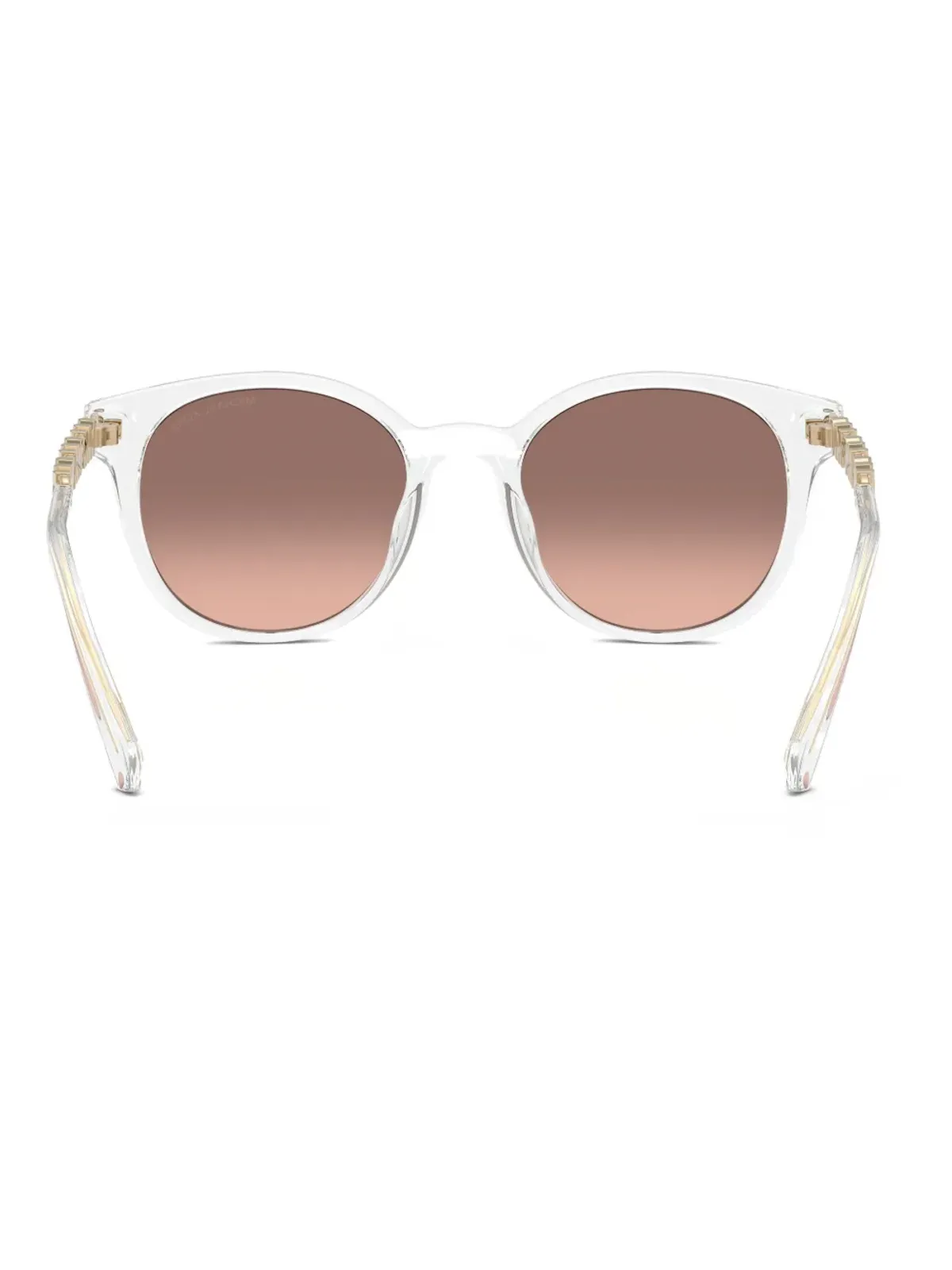 Michael Kors ロゴプレート付き ラウンドサングラス - 画像4