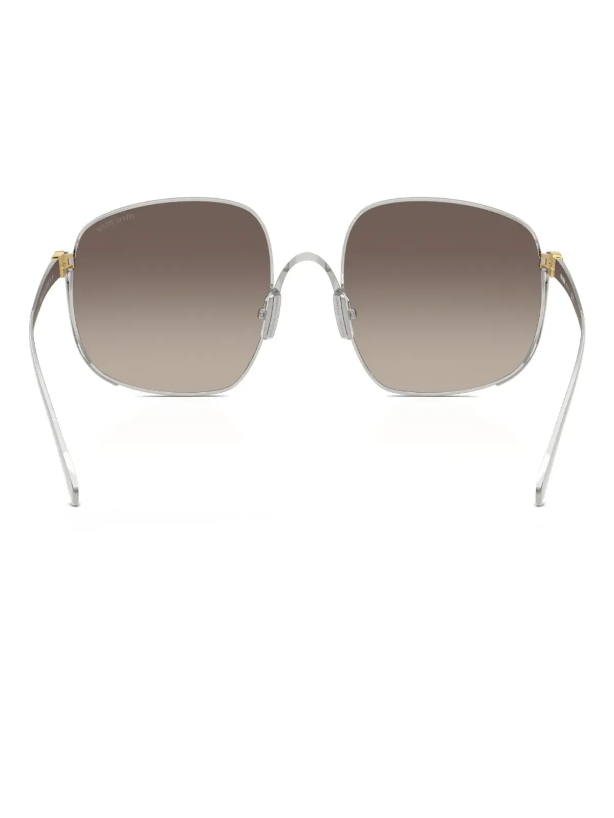Miu Miu Eyewear ジオメトリックサングラス - 画像4