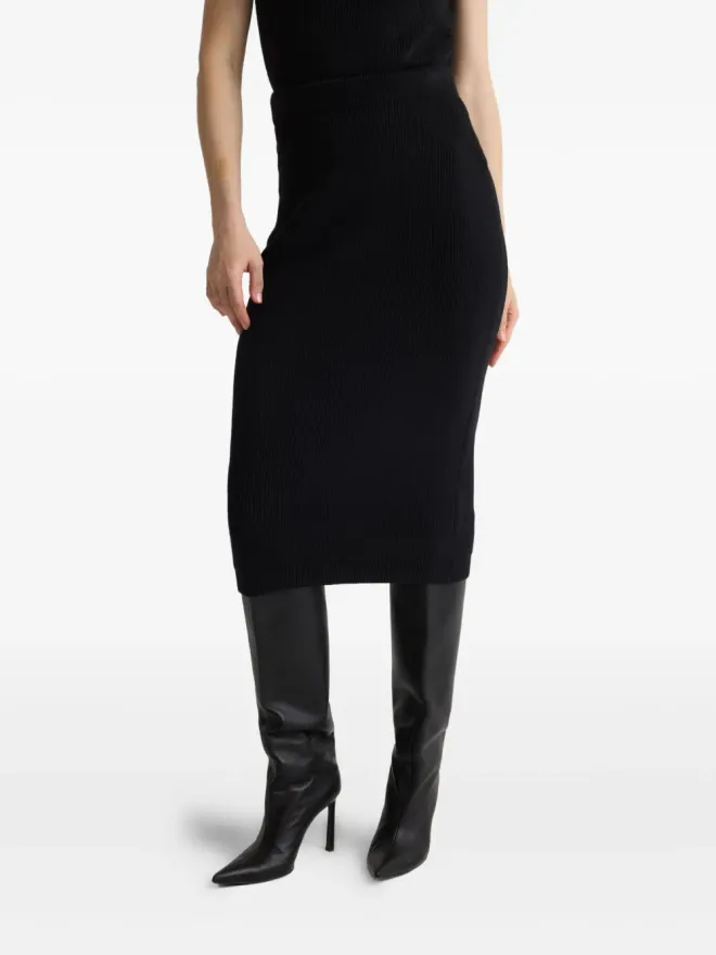 St. John St. John リブニットミディスカートの商品画像
