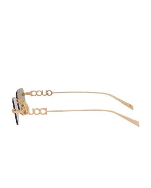 Gucci Eyewear GGロゴ サングラス - サムネイル3