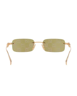 Gucci Eyewear GGロゴ サングラス - サムネイル4