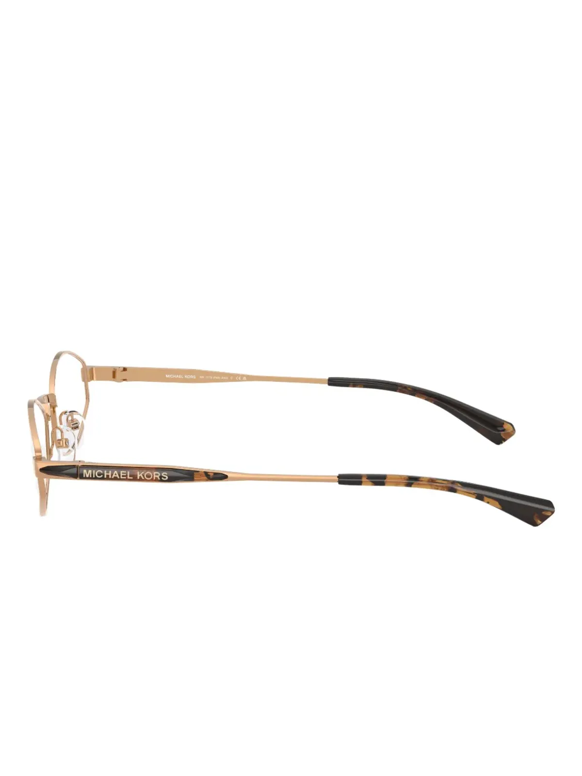 Michael Kors パロアルト ジオメトリックフレーム サングラス - メタリック - 画像3