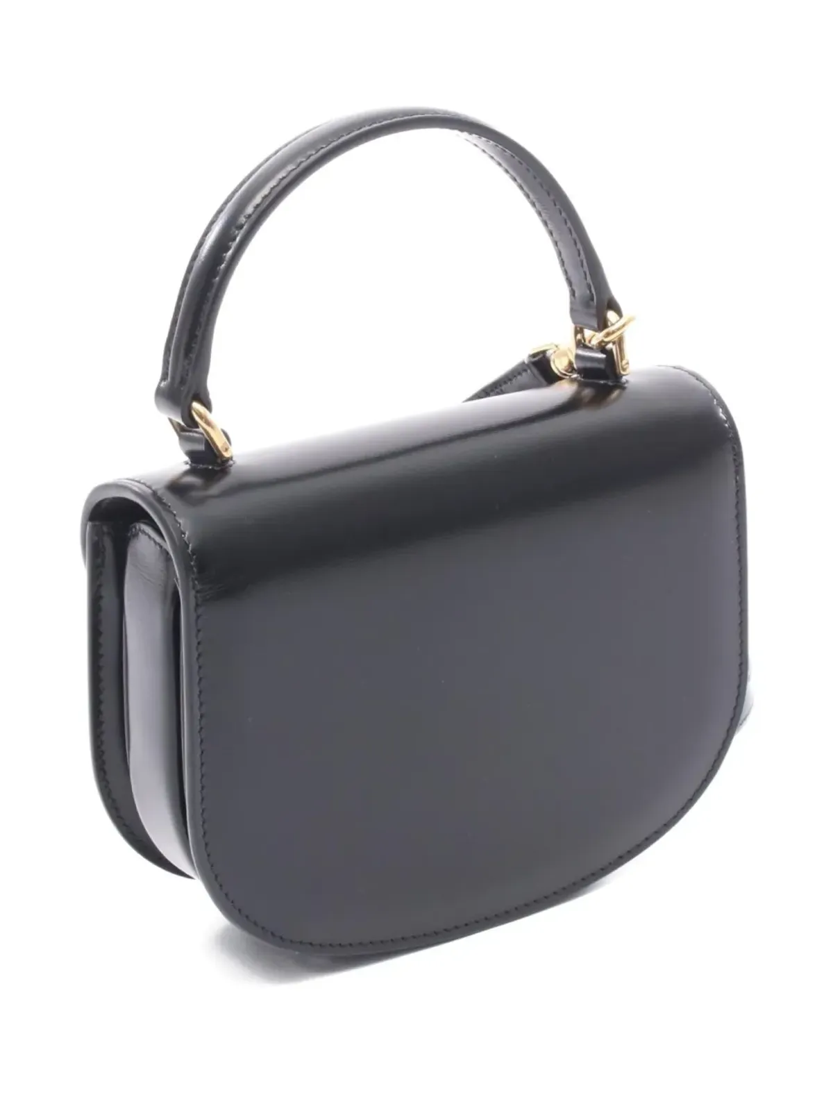 Celine Pre-Owned ミニ ブザス クラスプ ハンドバッグ - ブラック - 画像2