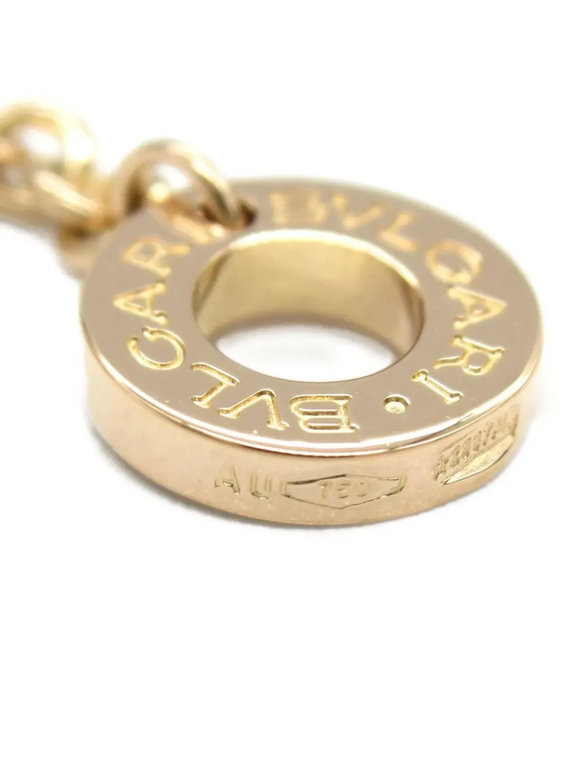 Bvlgari ビンテージ 2010s 18K ローズゴールド B-zero ネックレス - 画像5