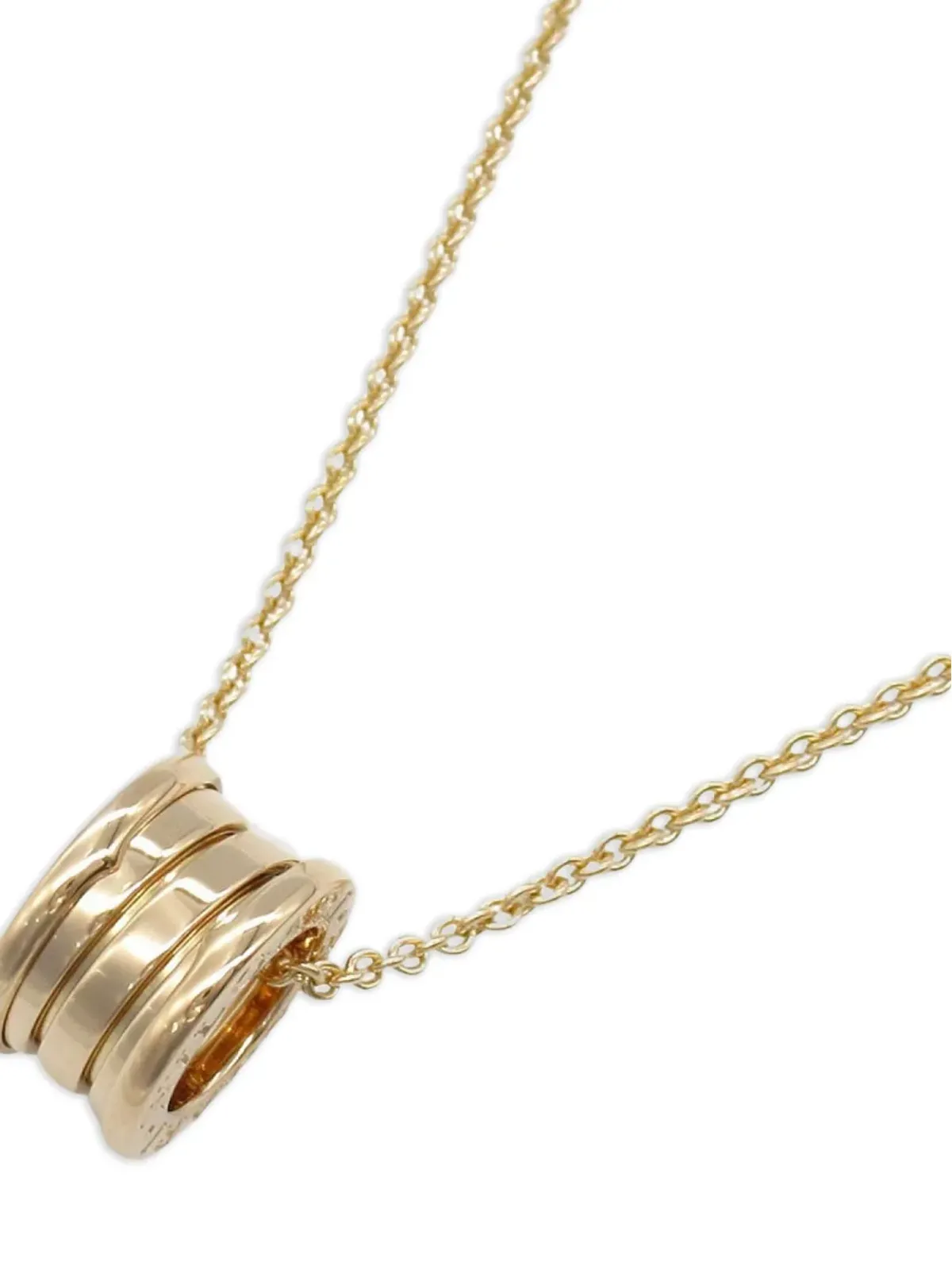 Bvlgari ビンテージ 2010s 18K ローズゴールド B-zero ネックレス - 画像2