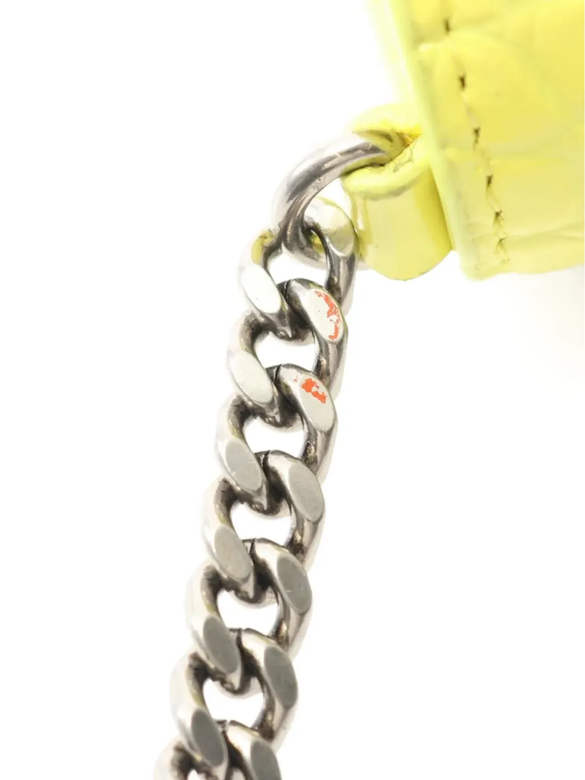 Balenciaga ビンテージ 10s クロコダイル型押し ウォレット - イエロー - 画像5