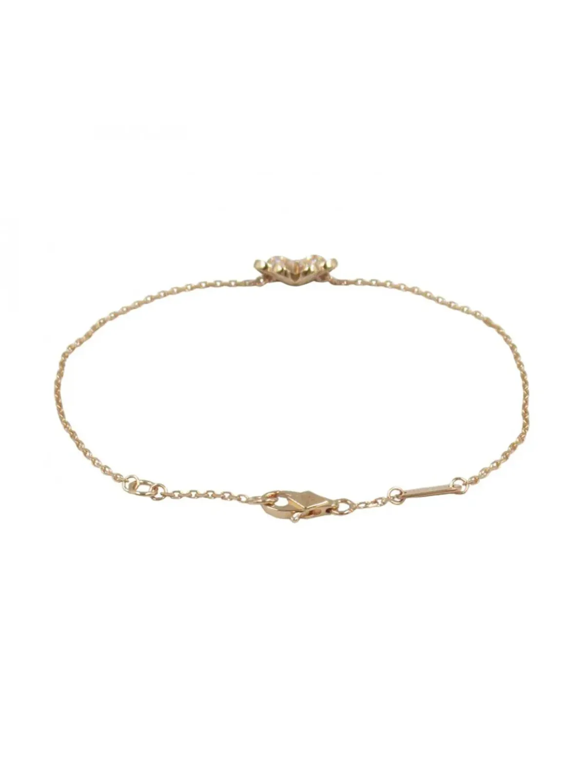 Van Cleef & Arpels ビンテージ フリボレ ダイヤモンド 花モチーフ ブレスレット - 画像2