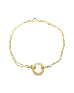 Cartier ラブサークル 2PD ダイヤモンド ブレスレット - サムネイル1