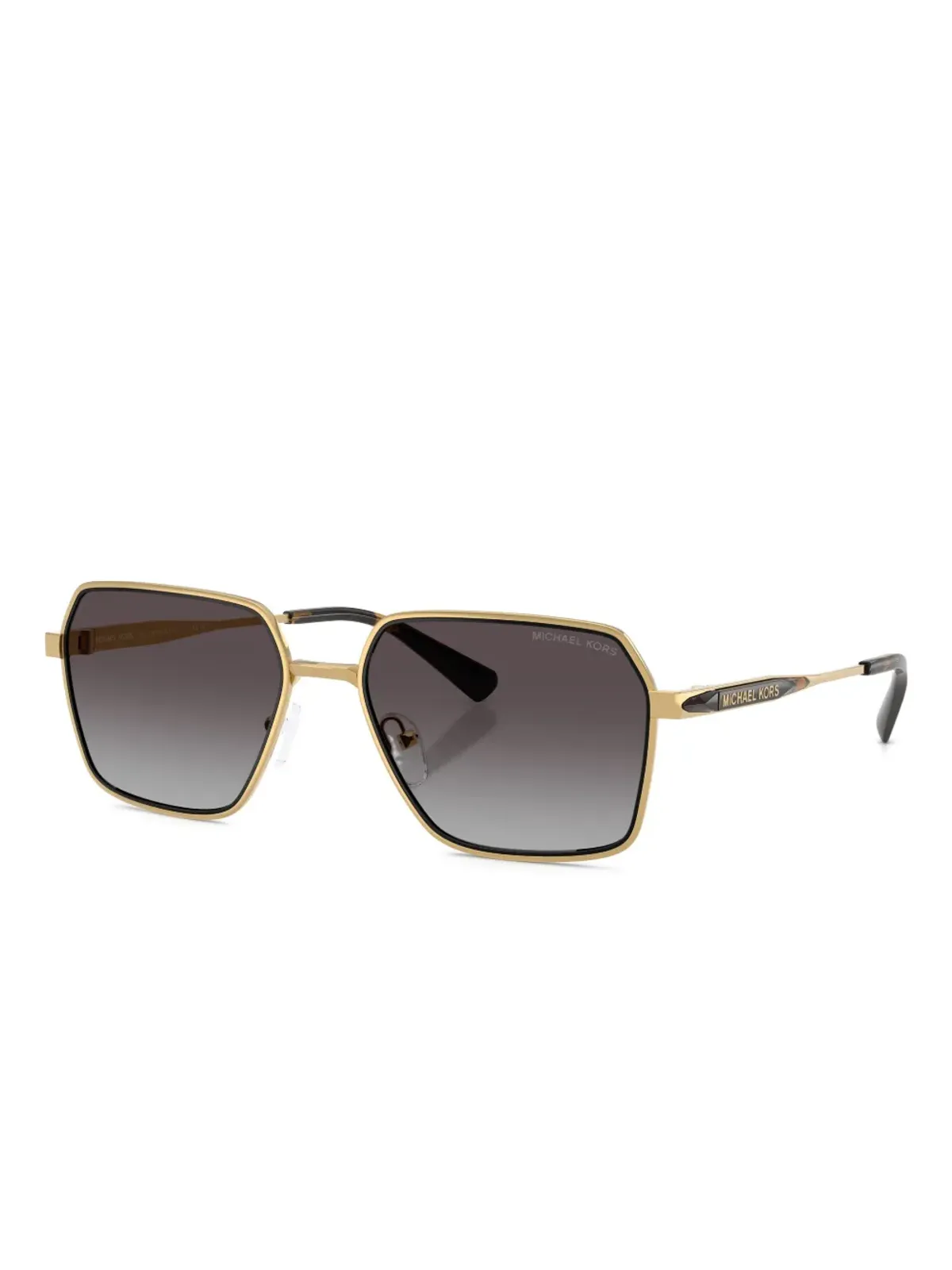 Michael Kors ジオメトリックサングラス - ゴールド - 画像2