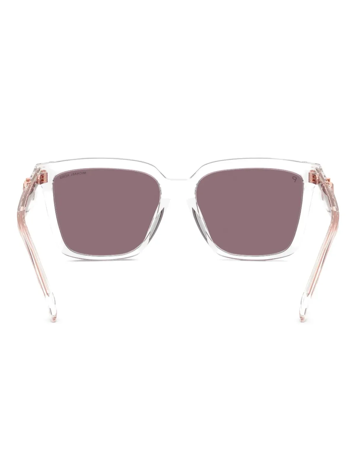 Michael Kors クリアフレーム ロゴ サングラス - 画像4