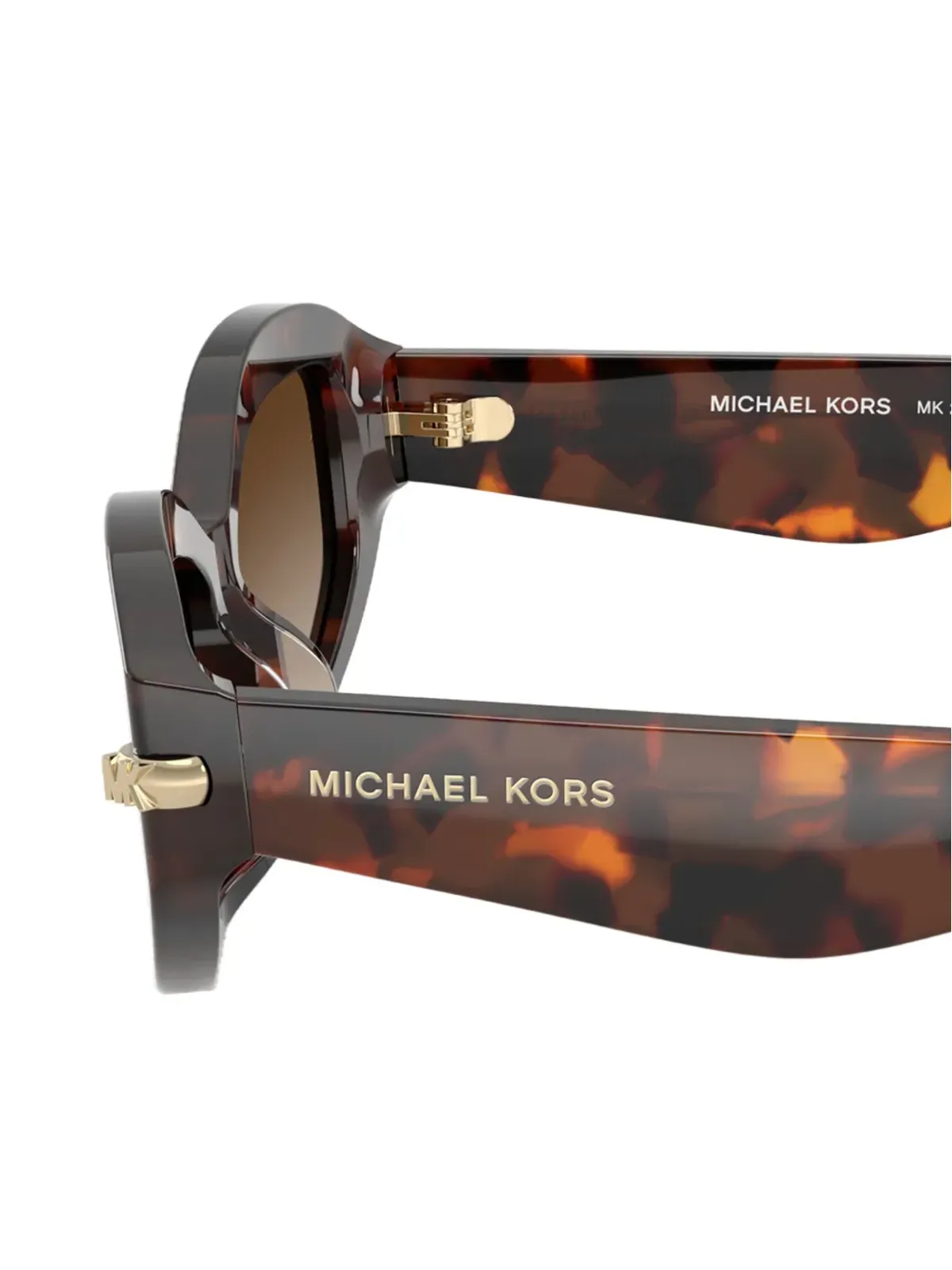 Michael Kors べっ甲柄サングラス（グリーン） - 画像5