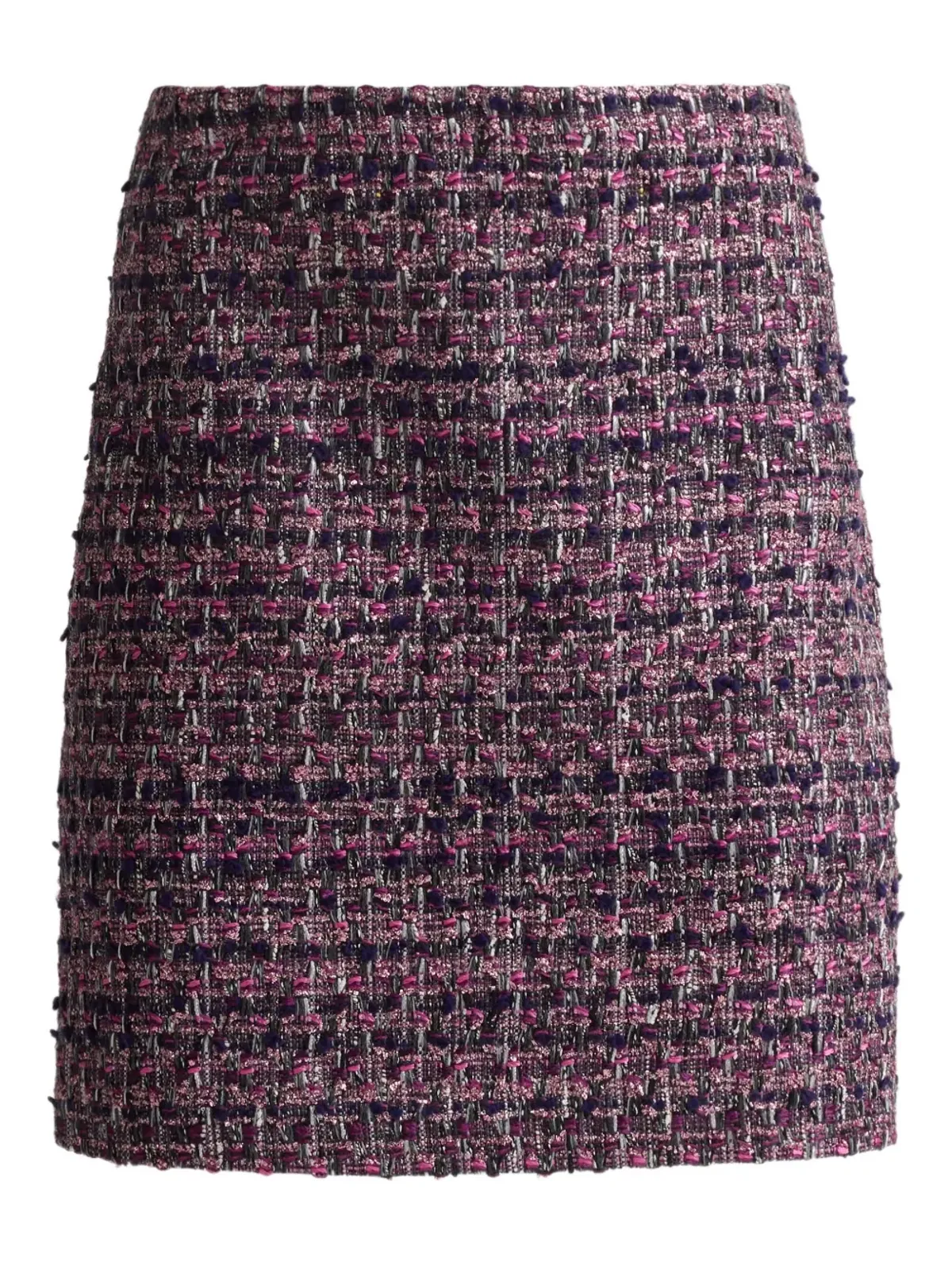St. John lurex tweed ミニスカート - 画像4
