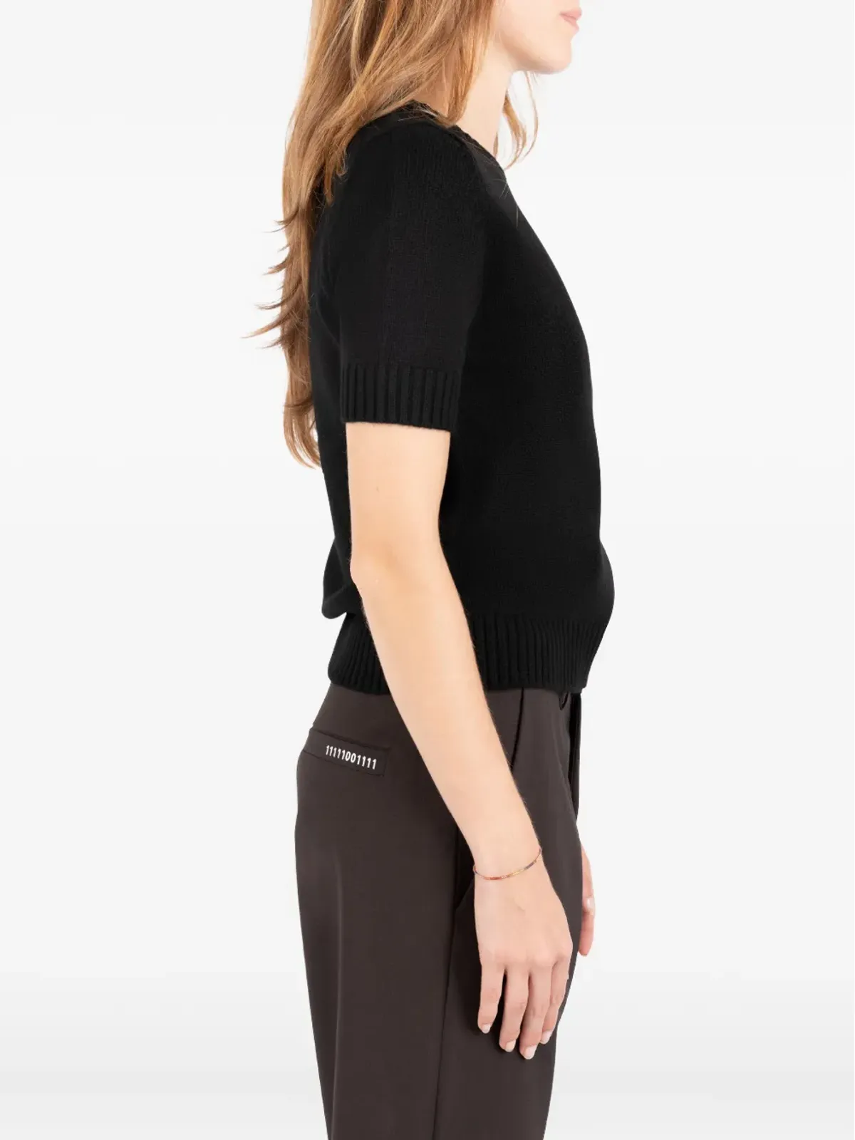Société Anonyme Meryl short-sleeve sweater - 画像4