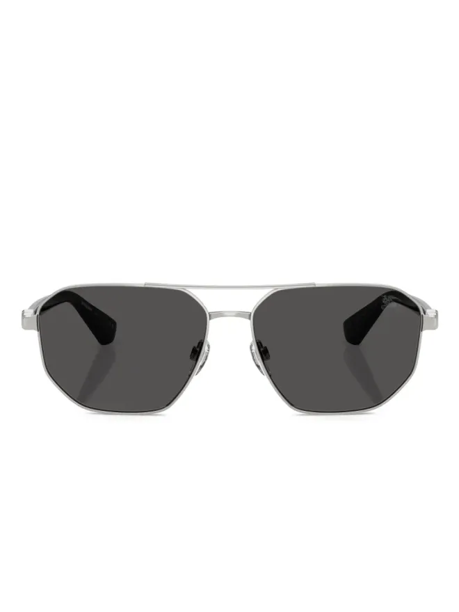 Burberry Eyewear Burberry Eyewear 幾何学フレームのサングラスの商品画像