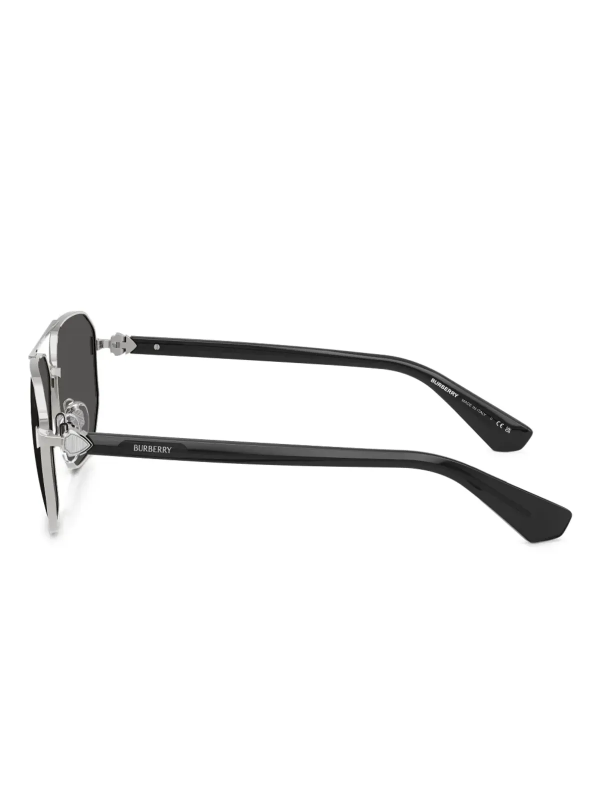 Burberry Eyewear 幾何学フレームのサングラス - 画像3