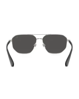 Burberry Eyewear 幾何学フレームのサングラス - サムネイル4