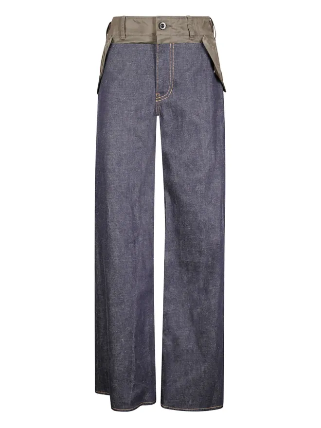 sacai sacai パッチポケットデニムジーンズの商品画像